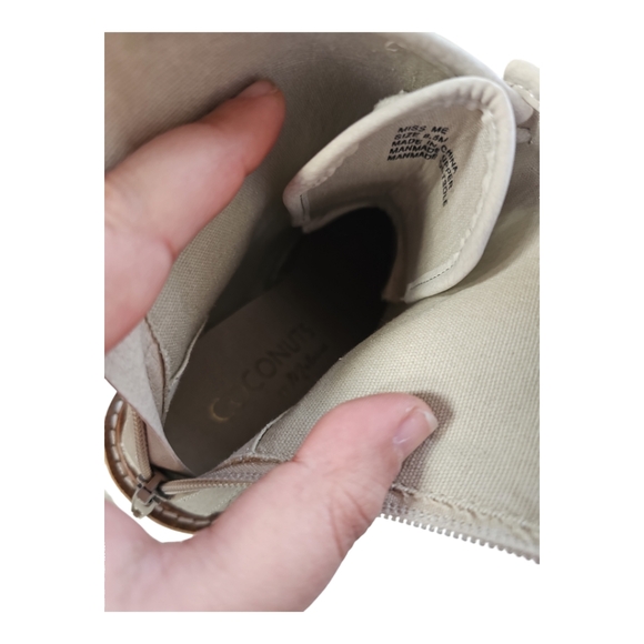 Coconuts By Matisse Miss Me Combat Boots Tan 8.5M - Picture 5 of 9